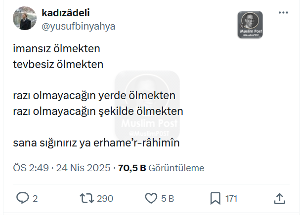 Müslüman Tweet (@musluman_tweet) on Twitter photo 