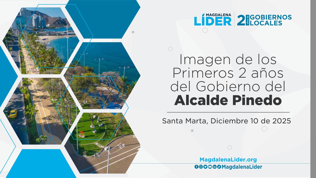 #Encuestas | Nos preparamos para compartir los resultados de nuestras Encuestas sobre los primeros 2 Años de los Gobiernos Locales del Magdalena.

Iniciaremos la presentación de los resultados con la capital #SantaMarta, seguido de los municipio de #Plato y #Ciénaga.