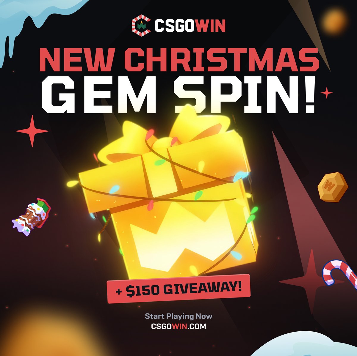 New Christmas Gem Spin just dropped 🎄✨

Try the new Gem Spin with promo code 'GEMSPIN' 🎁
$150 giveaway 🎉 Tag a friend + ❤️