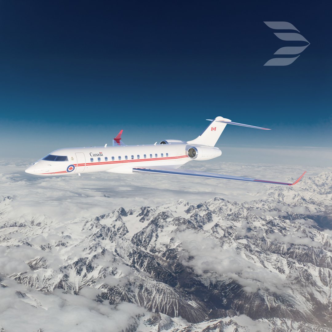 Bombardier's tweet image. #BombardierDefense to provide 6 multi-role #Global6500 aircraft to support the @RCAF_ARC. Learn more:  bit.ly/44nNxNH
