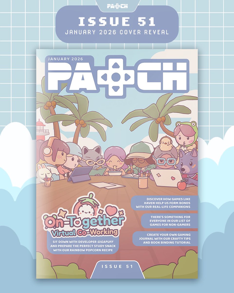 Patch Magazine | Monthly Indie Gaming 🌍 tweet media