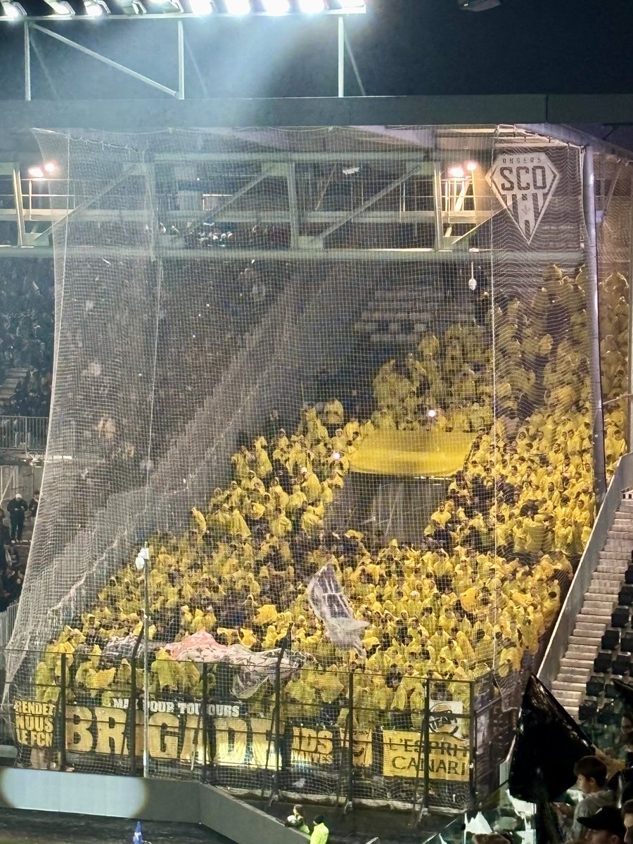 ⁦<a href="/AngersSCO/">Angers SCO</a>⁩ - ⁦<a href="/FCNantes/">FC Nantes</a>⁩ 
Le parcage nantais est prêt 🔥