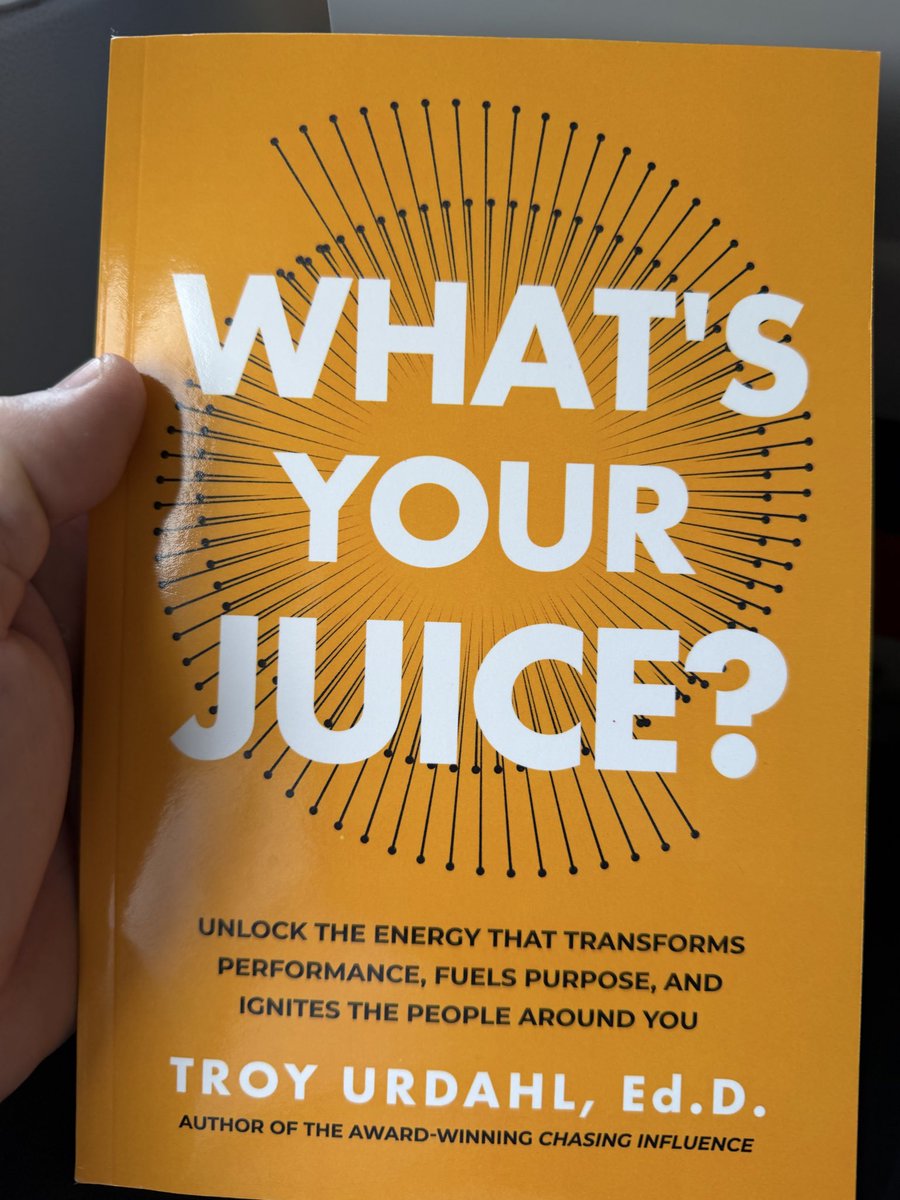 Headed to Tampa for the AD Conference-looking forward to diving into a new inspiring book about embracing excellence <a href="/TroyUrdahl/">Troy Urdahl</a>