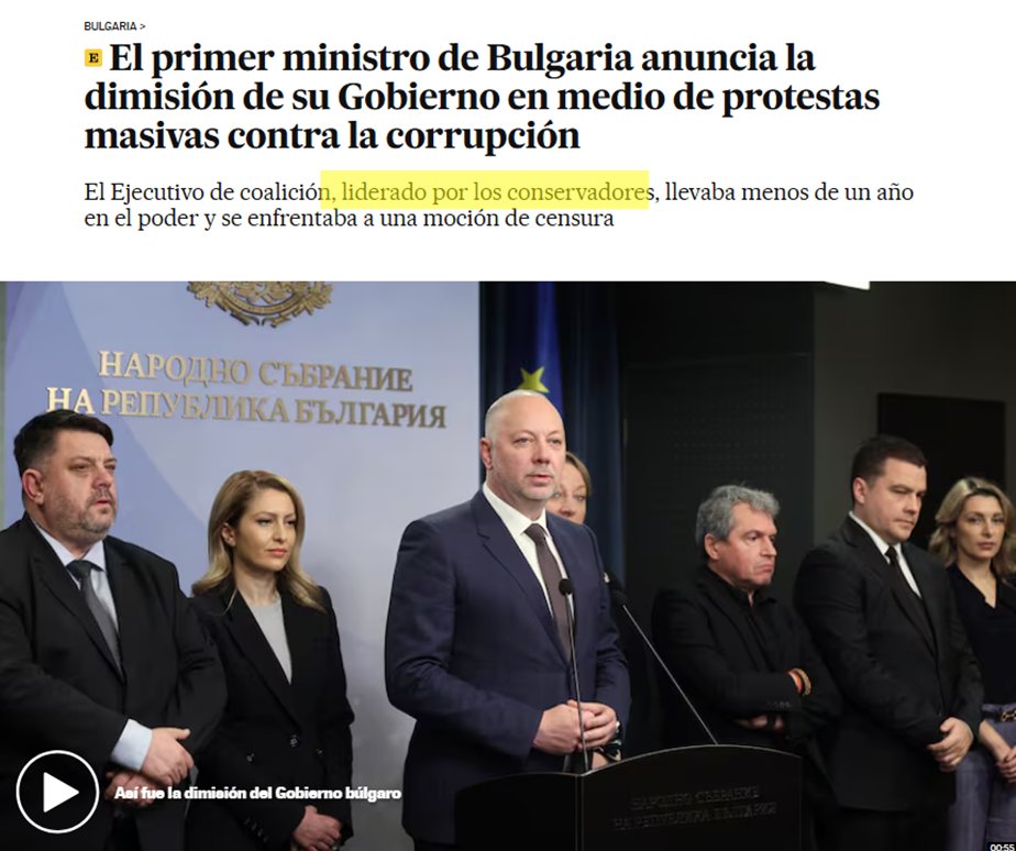 Estoy viendo posts de fachas que le dicen a Sánchez 
que tome ejemplo del Gobierno de Bulgaria.
Spoiler: El Gobierno de Bulgaria es de derechas.
Spoiler 2: Aquí no hay un clamor popular. Las cuatro cacatúas de Debod con la bandera de la gallina no son un clamor popular <a href="/ppopular/">Partido Popular</a>