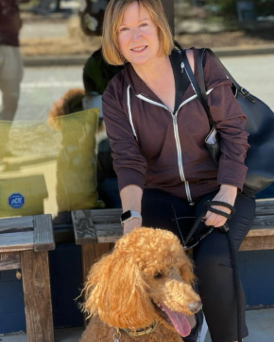 🐾 Carabiners Around Town—this week’s snapshot comes from Travelers Rest, SC, where our VP of Content, Leslie Tentler, spent some well-deserved time recharging with her standard poodle, Maddie. We 💕 seeing our team find inspiration outside the office!

#TeamCulture #AgencyLife