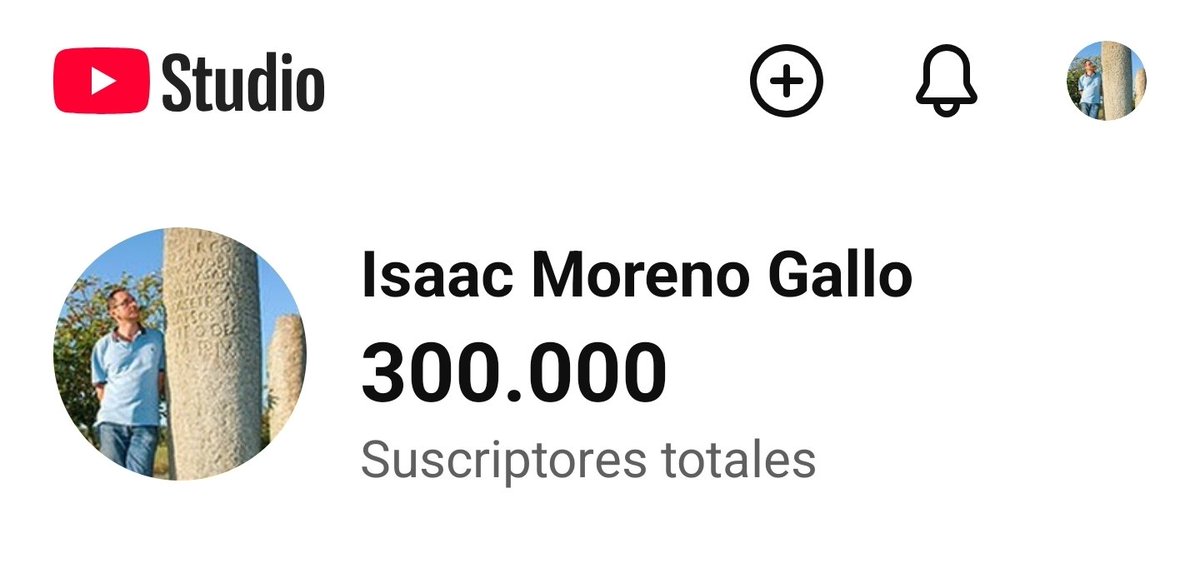 300.000 suscriptores ya en YouTube. Gracias a todos ellos por su fidelidad. Seguiremos trabajando en el canal.
youtube.com/IsaacMorenoGal…
