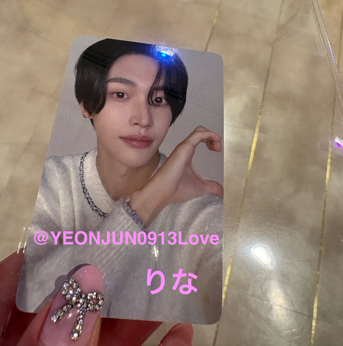 渋谷109 RIIZE ポップアップ🧡 購入特典トレカと缶バ ウォンビン自引き