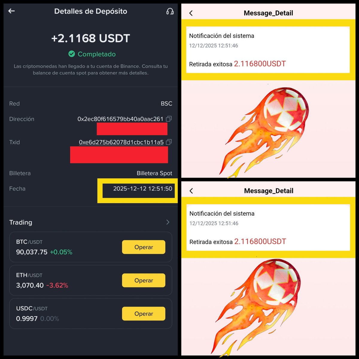 📚GANA COMPLETANDO TAREAS Y AUMENTA TUS GANANCIAS DIARIAMENTE💰
🎁BONO DE REGISTRO: $0.10 USDT✅BENEFICIO DIARIO: 7% diario
💰GANANCIAS SE VERAN REFLEJADAS ENTRE 5:00 Y 6:00 DE LA MAÑANA⏰
t.me/AismartTP_bot?…
🕹️MÍNIMO DE RETIRO: $1
🕹️MÍNIMO DE INVERSIÓN: $10
#Colombia
#usdt