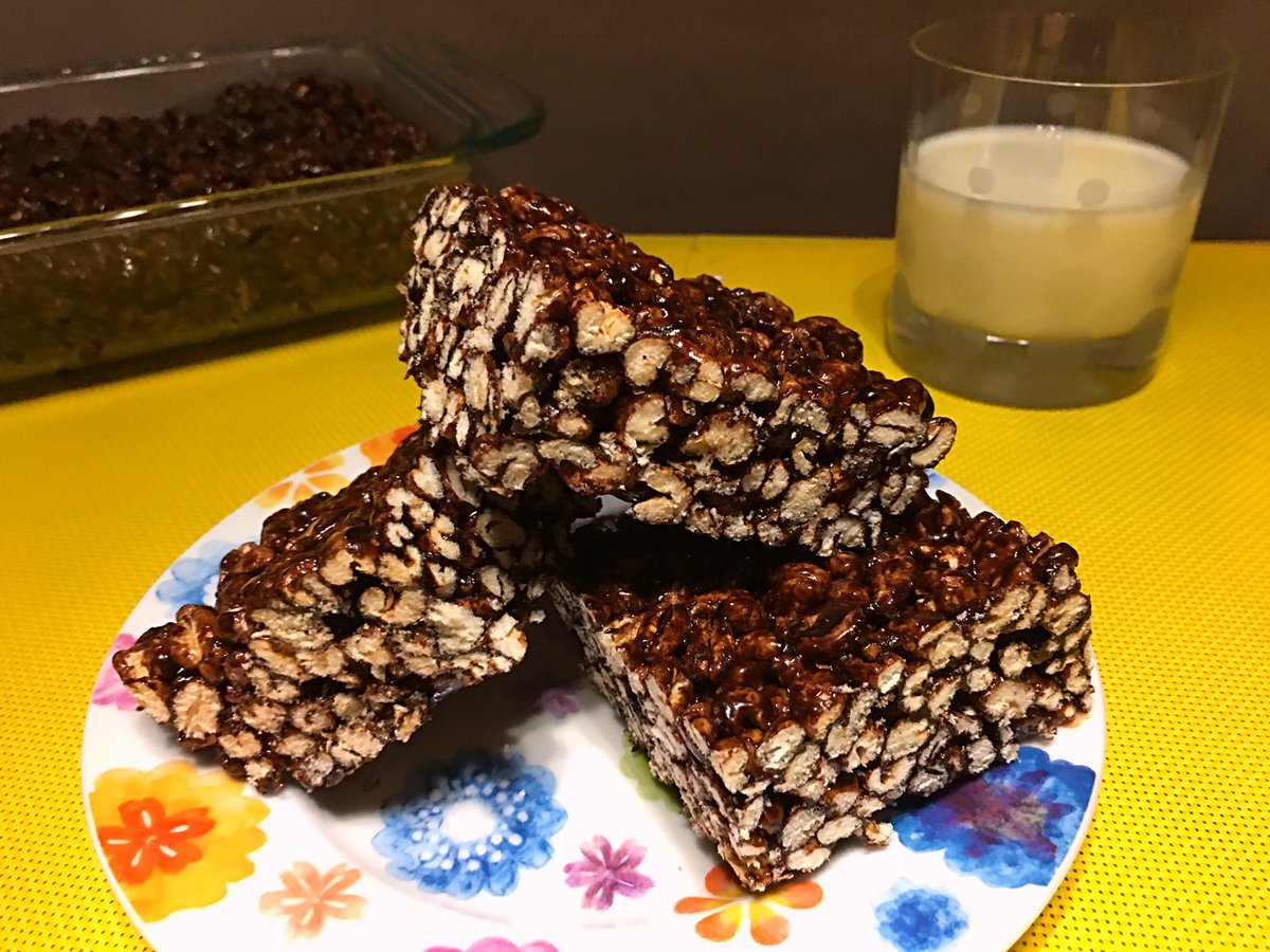 clubfoody1's tweet photo. Today is National #CocoaDay 🍫
Puffed Wheat Squares...tasty Canadian treats!🍁
(check out my previous posts 👇 for cocoa recipes + dozens more on CF WEBSITE😉)
#YouTube 📽️: https://t.co/A3NCiCF7Yl
RECIPE ➡️: https://t.co/8XHUO8MOBZ
@EventGuideToday @DiningGuide2Day #recipe