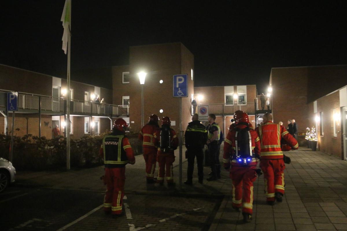 Aangebrand eten zorgt voor rook in woning