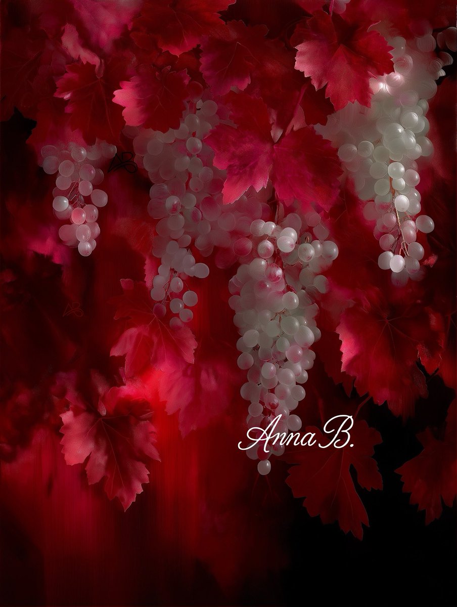 Aurora41155547's tweet image. Ruby Dewdrops
#Art #Nature #Grapes