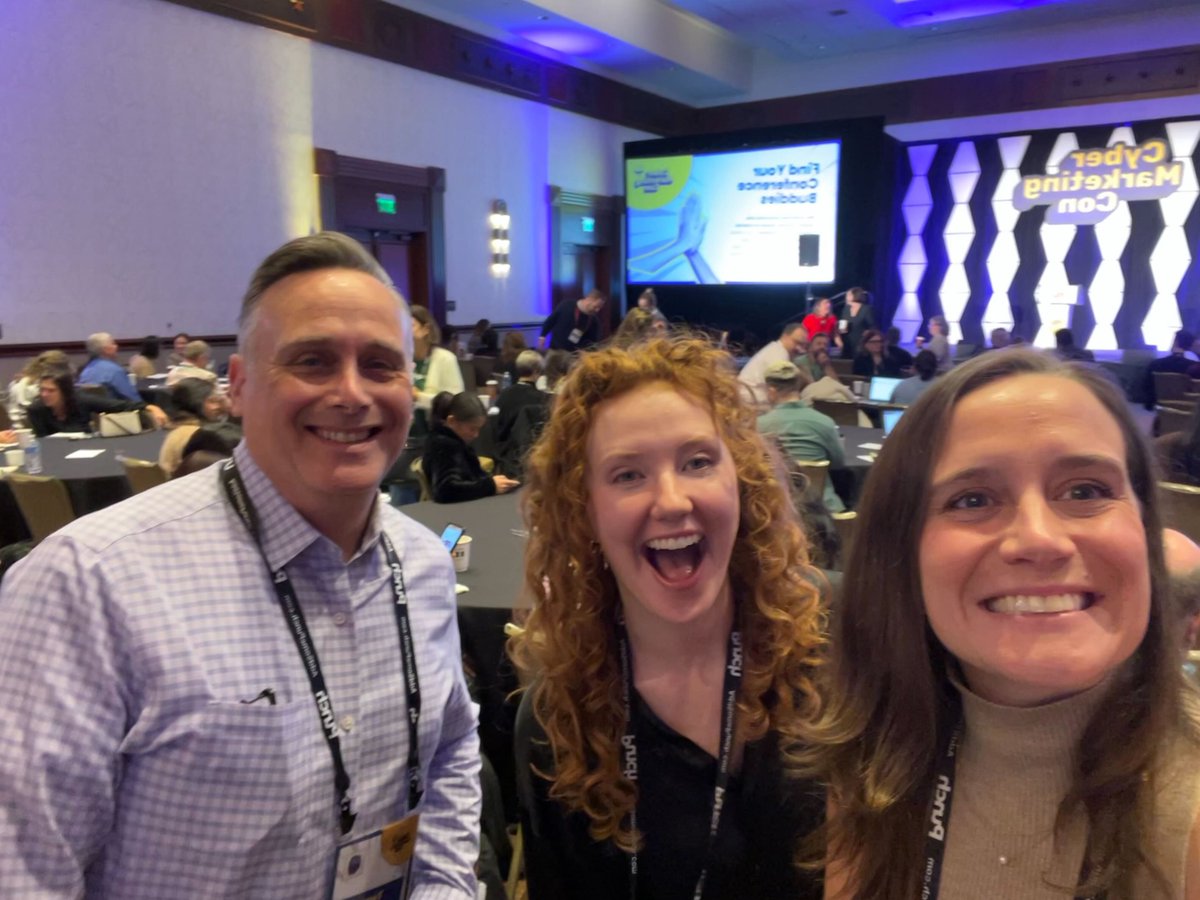 W2Comm's tweet photo. 💜 Our team wrapped up a great week in Austin, TX at #CyberMarketingCon! Thank you @CyberMSociety for hosting another year of meaningful sessions and networking opportunities! https://t.co/DkpxnfMWQQ