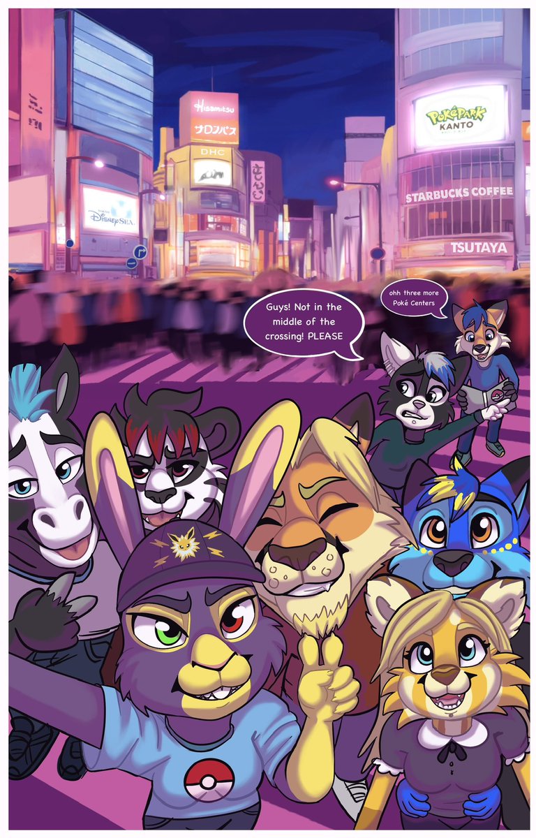 Now the cat is out of the bag I can post this! A secret Santa gift for all the gang going on our group trip to Japan in Feb! 🇯🇵 ✈️ [Don’t look too closely, I only had like 2 weeks]

Organised by <a href="/TopBoiTony/">Good boy out of the box!</a> <a href="/ZeroShiBlue/">Loui 🐼</a> <a href="/Phenol_Fox/">Me-Me 🖤🤍💜 @CFz2023</a> <a href="/FioxyFluff/">Santa’s Big Helper</a> <a href="/GrumpiestBun/">Over on 💙☁️</a> <a href="/AxleFox/">Axle</a> <a href="/MathWufky/">Math Wufky</a>