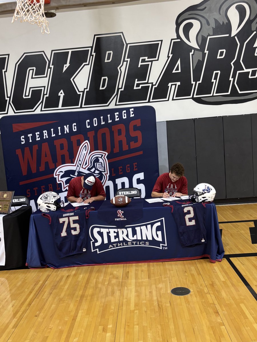 SCWarriorFB's tweet image. Hometown Heroes! Welcome to the Family! @kevin_ploutz @Wyattnewberry2