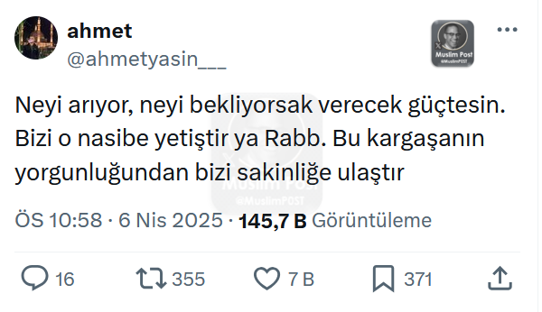 Müslüman Tweet (@musluman_tweet) on Twitter photo 