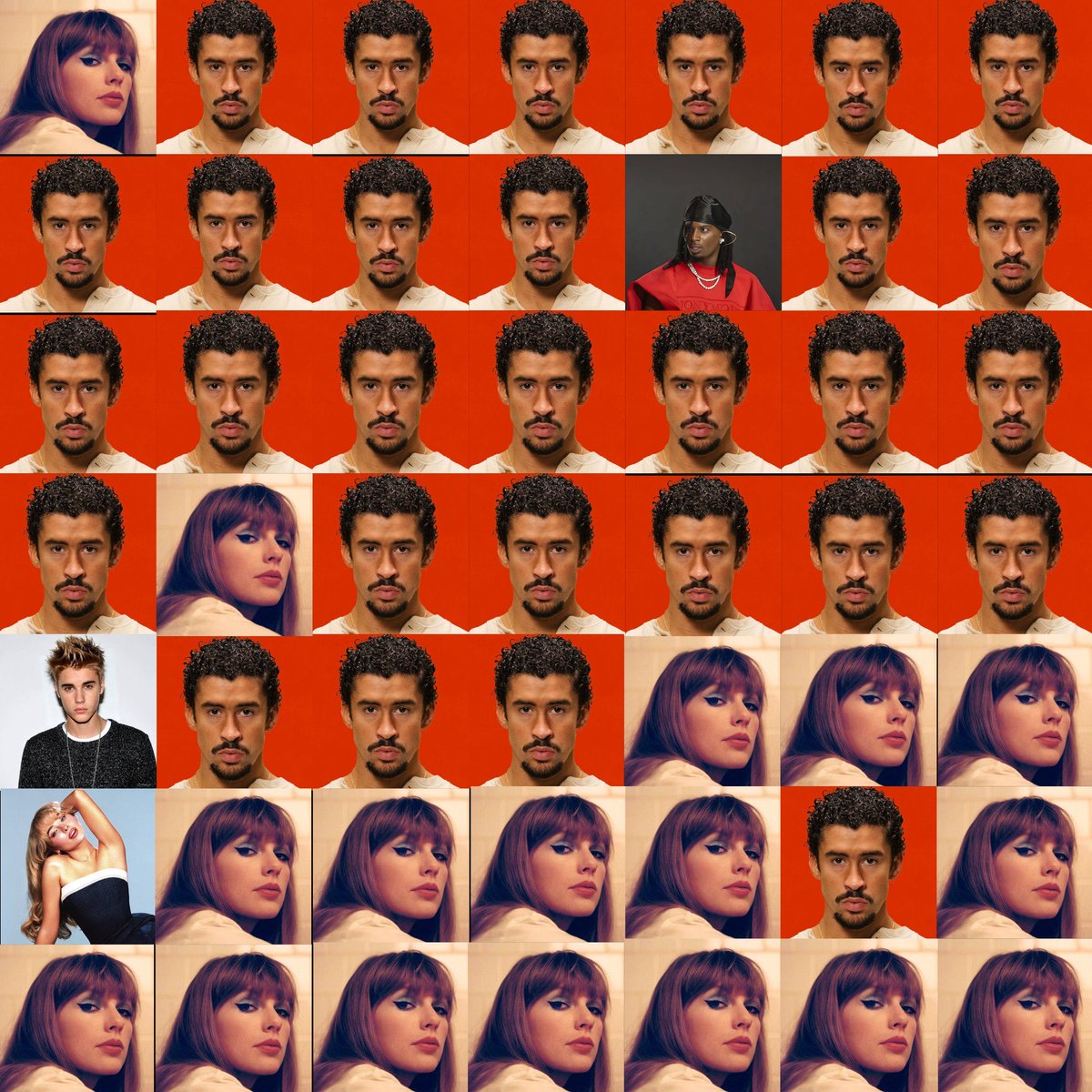 Indie5051's tweet photo. El artista más reproducido cada semana en Spotify en el año 2025: https://t.co/RivQVUjJTl