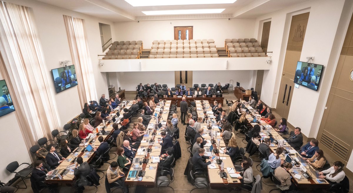H.E. Amb Gberie of Sierra Leone participated in the launch of the Group of Friends for the Protection of Humanitarian Personnel in Geneva—building on 🇸🇱’s leadership in shaping the Declaration and advancing global action to protect and respect IHL. <a href="/AustraliaUN_GVA/">Ambassador Clare Walsh 🇦🇺 🇺🇳</a>
