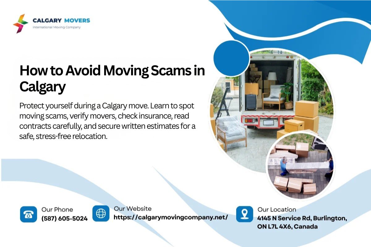 calgarymoversca's tweet image. Watch out for moving scams in Calgary: upfront payments, vague contracts, or hostage tactics. Research &amp;amp; verify movers first. #CalgaryMoving