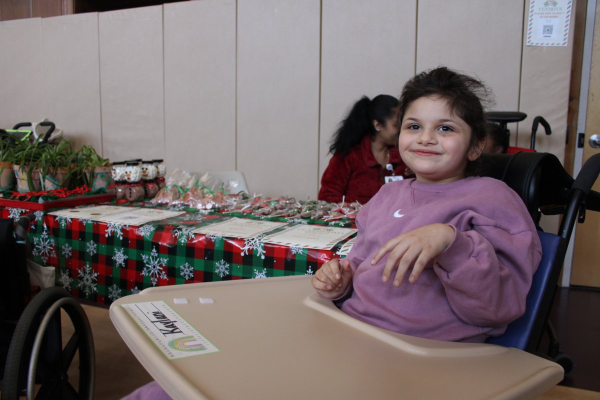 Our Craft Fair was a hit! Students, staff &amp; families enjoyed handmade treasures, colorful wheelchair art and baked goods. All proceeds support our programs - thank you for making it special! #SoEveryKidCan