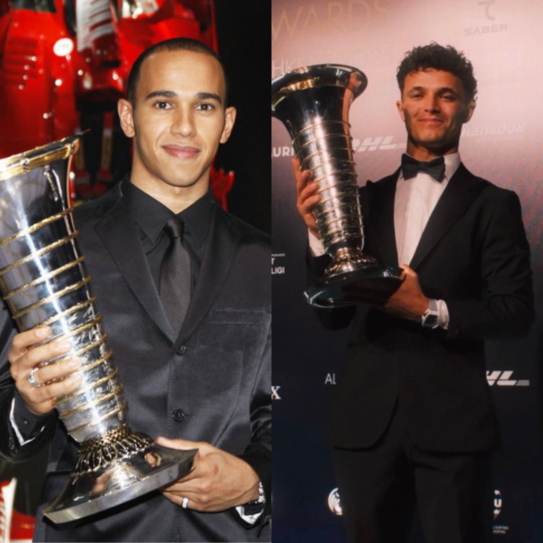 Dec. 12 2025 - Lando Norris of McLaren is awarded the drivers' championship 🏆

Dec. 12 2008 - Lewis Hamilton of McLaren is awarded the drivers' championship 🏆

McLaren's last 2 champions receive the trophy on the exact same day, 17 years apart.

This really feels like destiny.
