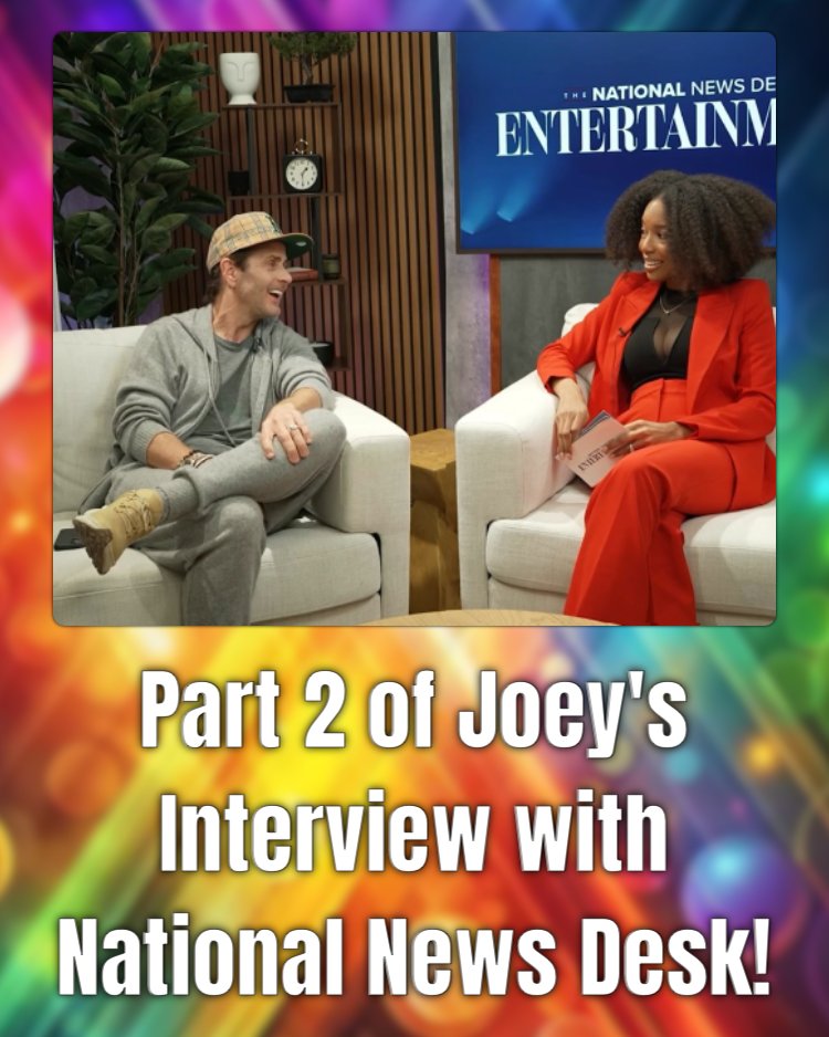 Joey's interview with National News Desk part 2 nkotbnews.com/2025/12/joeys-…
