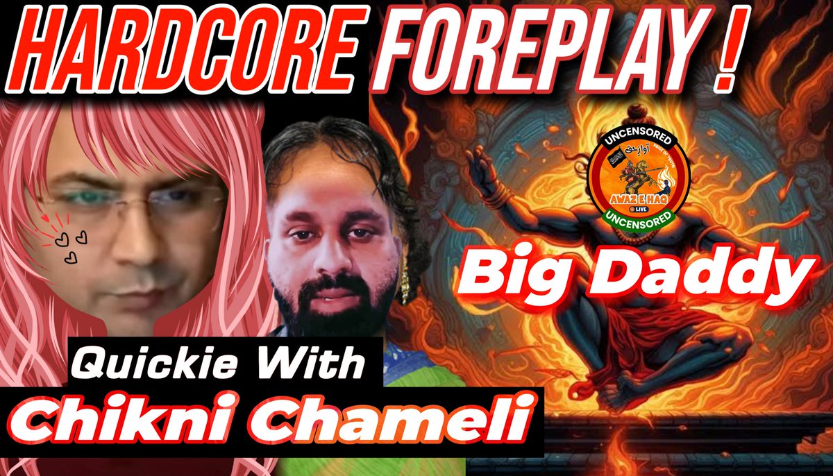 Massive Reporting from Hindutva Terrorists as they knew i had their Champion's neck under my knee...If they think they had the upper hand in the debate why this struggle for reporting. Let me be Exposed right?
Watch on this link 👇
Use VPN in case youtube.com/live/SwcX0BvVp…