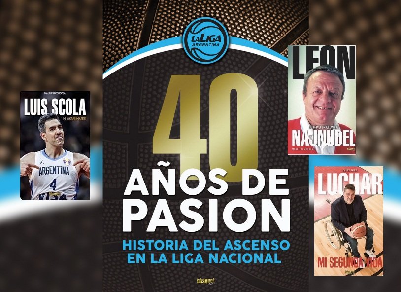 nuestro_basquet's tweet photo. LLEGA EL LIBRO Y CON REGALOS: Por $30.000, llevate la historia de la #LigaArgentina y otros tres títulos de la colección de @basquetplus 

Leer más acá 👇 

https://t.co/SbjHNLFsSW https://t.co/soFFIdb6KY