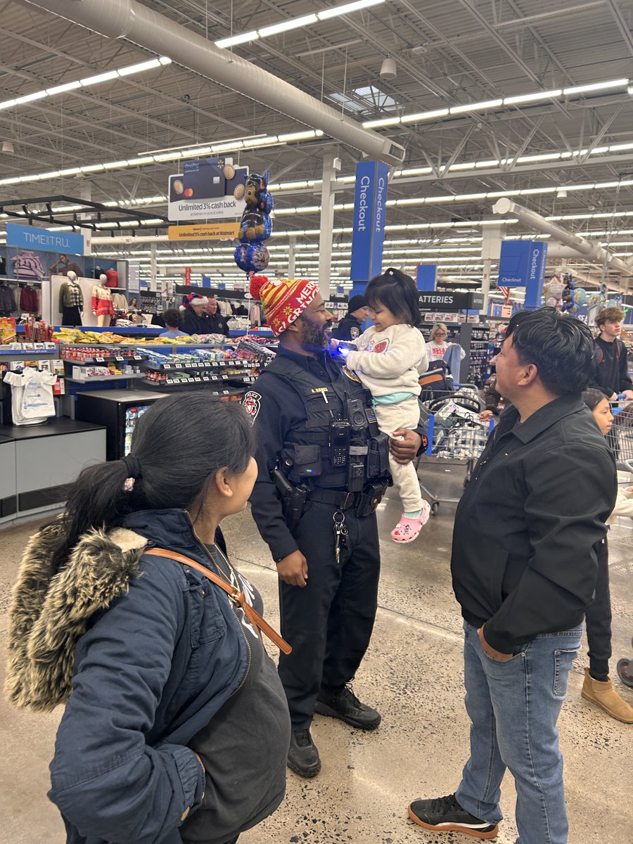 Another successful year for the Blue &amp; Red Project !

First responders and dedicated volunteers came together once again to make Christmas possible for 150 local children.

The day began with the kids shopping for a mix of essential clothing items and fun toys. Their gifts were