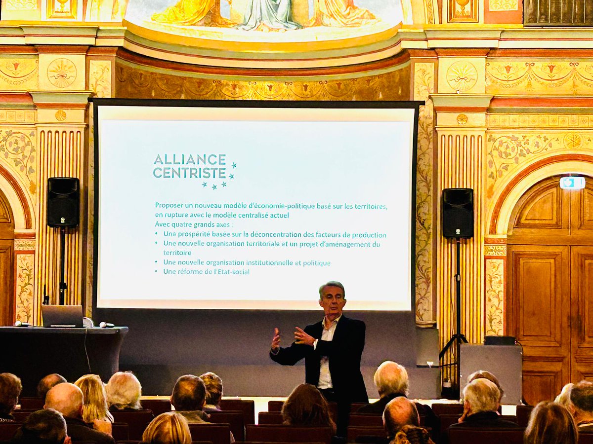 Réunion <a href="/AllianceC/">Alliance centriste</a> ce soir à <a href="/VilledeNeuilly/">Ville de Neuilly</a> pour présenter notre projet et les contours d'un nouveau modèle politique ... 
Avec <a href="/philippefolliot/">Philippe Folliot</a>