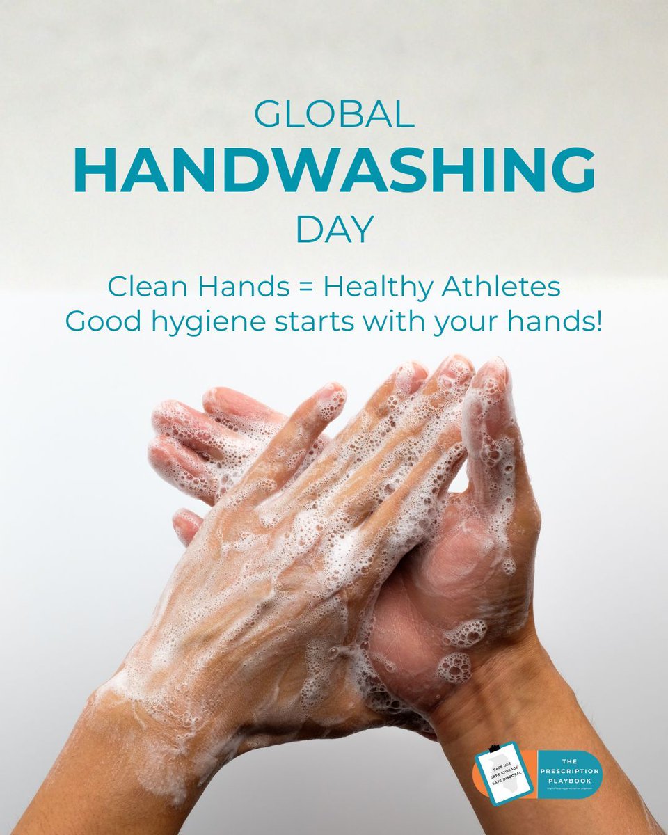 On Global Handwashing Day, remember that proper hand hygiene helps prevent illness that can keep you off the field. Strong performance starts with staying healthy! 🧼🏅