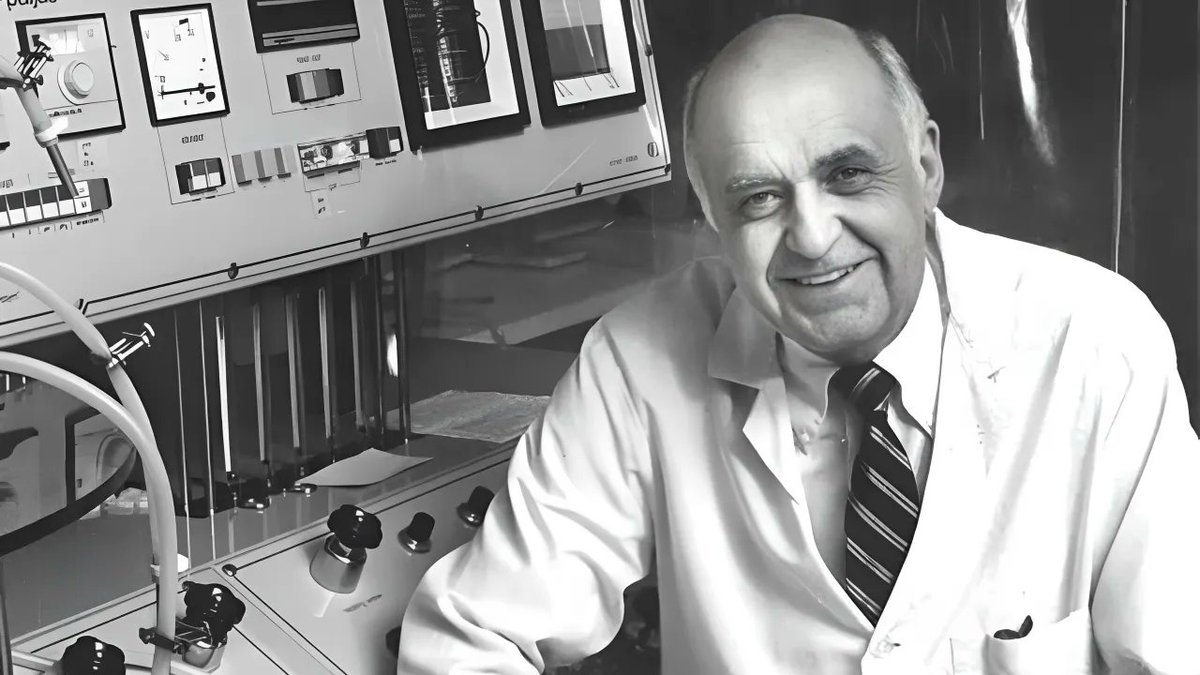 Una noche de 1963, una niña avisó a su padre de que tenía un fuerte dolor de garganta. Esa misma noche tomó unas muestras y comenzó a trabajar en una vacuna. Su nombre era Maurice Hilleman, uno de los hombres que más niños ha salvado en la historia. Tira del hilo 🧵👇🏽👇🏽👇🏽