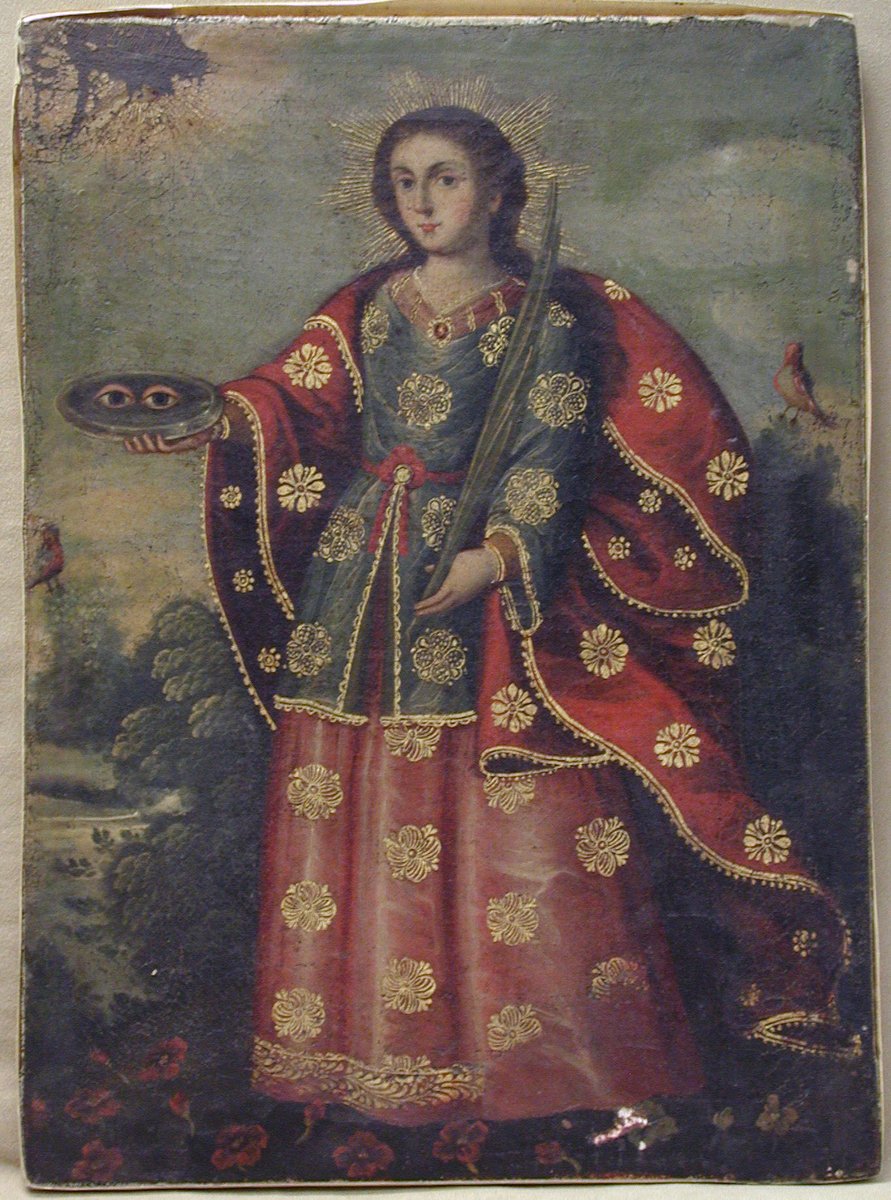 Happy Feast of St. Lucy!

Unfortunately, we will not have Mass tomorrow morning. Instead, we will pray Mattins at 9 AM. Please join us!

Graciously hear us, O God of our salvation: that, like as we do rejoice in the festival of blessed Lucy thy Virgin; so we may be instructed in
