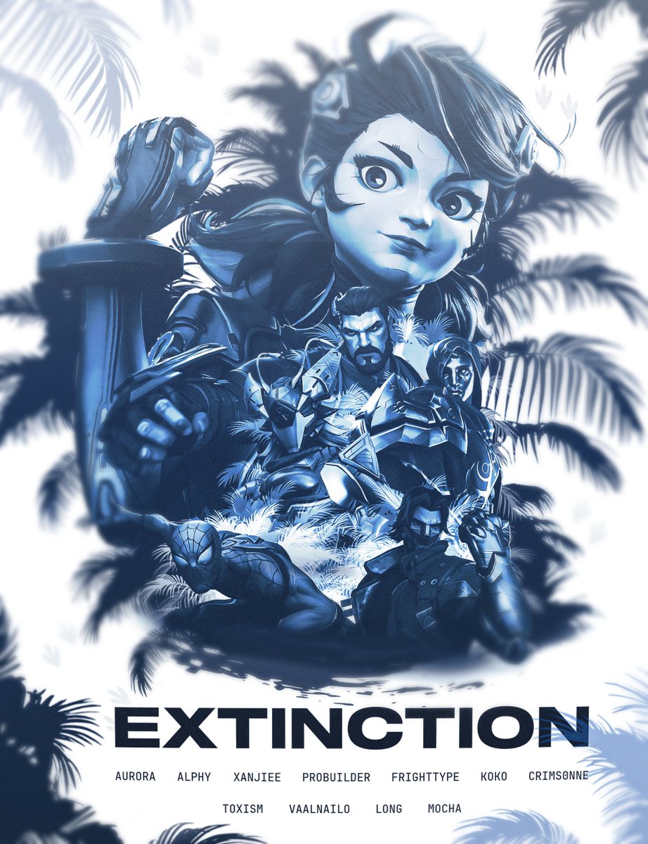 ExtinctionNA's tweet image. A new species for a modern age.

Extinction emerges for Marvel Rivals Championship!

🛡️ @ItsAlphym8
🛡️ @NTMRAurora
⚔️ @Xanjiee_
⚔️ @Oppspotter69
🫴 @Kokleezy
🫴 @FrightTypemr
🫴 @crimesonne
🧠 @Toxism23
💼 @mochateabearr
💼 @ReallyLongMR
📊 @VaalNailo

#SomethingSurvived |…