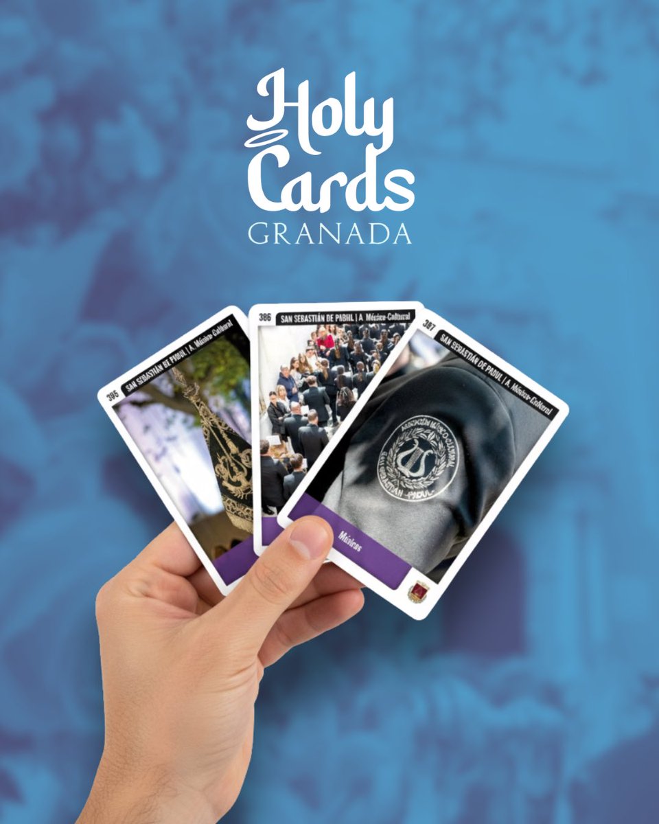 📣 ¡Ya está disponible la colección de Granada 2025!

Aparecemos por primera vez en este álbum, formando parte de este gran coleccionable de  <a href="/HolyCards_/">HolyCards</a> 

📸 ¿Tienes alguna de nuestras cartas? ¡Envíanos foto por mensaje o etiquétanos en tus publicaciones!

#SuenaSanSebastian