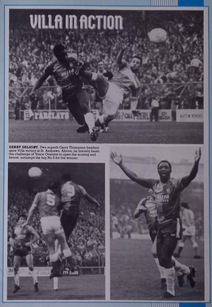 AndrewUllah's tweet photo. Played On This Day 1987. League Division Two @BCFC 1-2 @AVFCOfficial Gate 27,789 @Thompson1Garry @gageykev #AstonVilla #AVFC #BirminghamCity https://t.co/N5yTPjpKhE