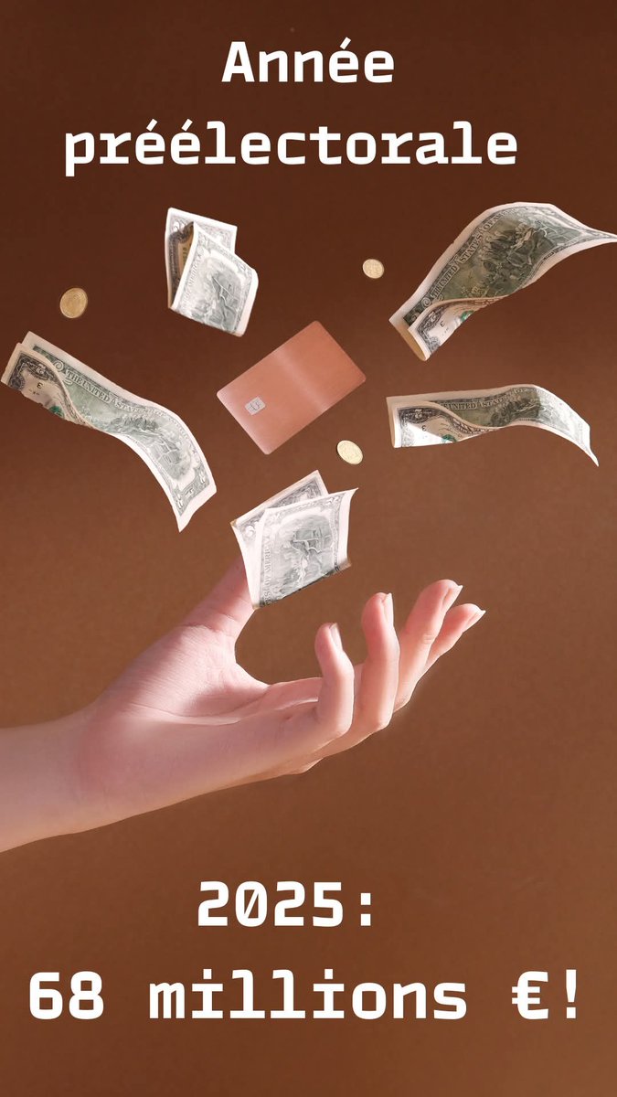 ThomasCOTTINET's tweet image. Année préélectorale : budget magique à #Taverny❗
 
💰2021 : 45 millions d’euros réalisés (effectivement dépensés) 

💰2022 : 44,9 millions € réalisés 

💰2023 : 47 M€ réalisés

💰2024 : 52 M€ réalisés

💰2025 : #68MILLIONS d'euros votés !

🟢 tavernydemain.fr