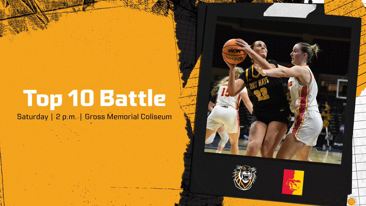 24 hours to tip-off of the <a href="/FHSUWBB/">FHSU WBB</a> home opener! The eighth-ranked Tigers host the sixth-ranked Pittsburg State Gorillas in a top-10 clash at 2 p.m. Saturday. More info here - fhsuathletics.com/news/2025/12/1…