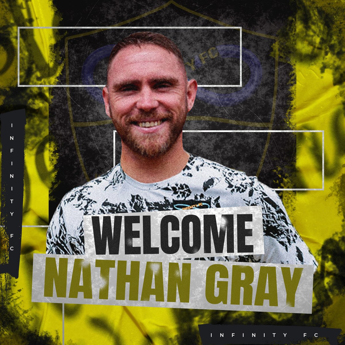 Infinity_f_c's tweet image. ✍️NEW SIGNING✍️

We are delighted to welcome NATHAN GRAY to the club.

Nathan is a proven prolific goal scorer at step 5 and 6 and will add to our attacking options. Nathan goes straight into the squad for tomorrows fixture

WELCOME NATHAN!

#UTI 💛🖤