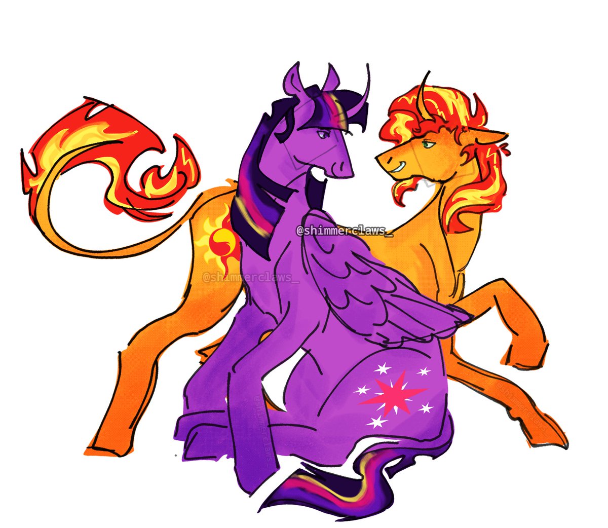 shimmerclaws_'s tweet photo. tumblr request! here's some twiset/sunlight 4 y'all :)

[ #equestriagirls #mlp ] [ #sunsetsparkle , #sunsetshimmer #twilightsparkle ] https://t.co/acS8yOvbZf