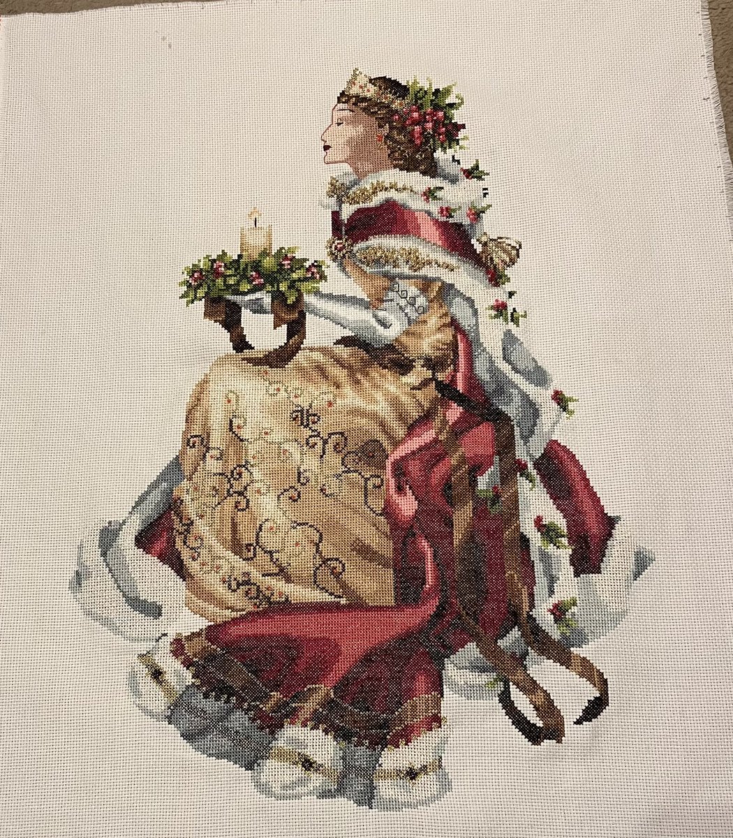 VAScrossstitch's tweet photo. Mirabilia Cross Stitch Design finished https://t.co/zbLiZeqfrx