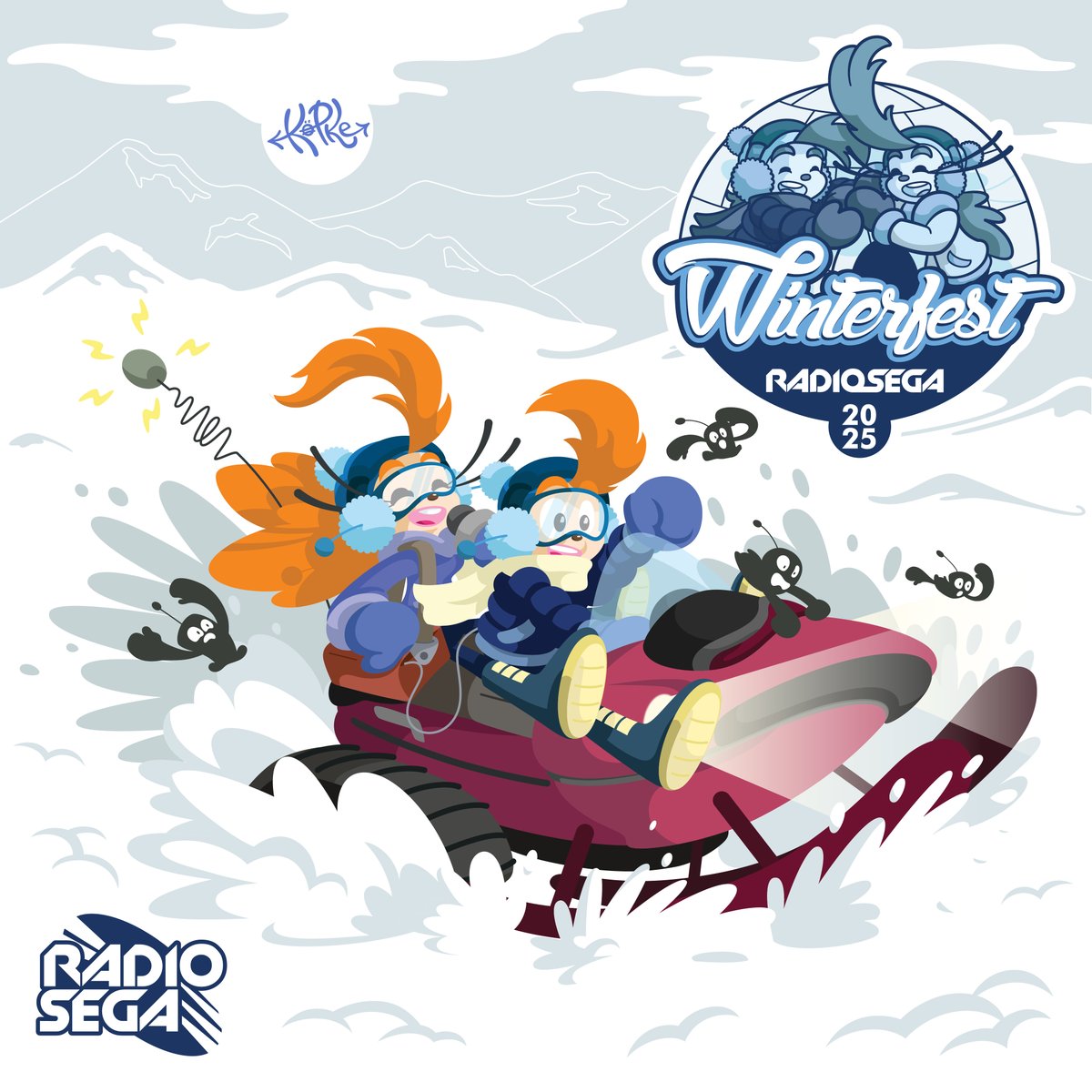 ANNOUNCING...

❄️ RadioSEGA WINTEREST 2025 ⛄

Start the Winter season to nearly 40 HOURS of content from the SEGAverse &amp; a bit beyond, this 19-21 December! See full #RSWinterFest lineup @ radiose.ga/winterfest. Art by <a href="/frm_ashestofire/">fromashestofire</a>!

Get prepared...WINTERFEST IS COMING.