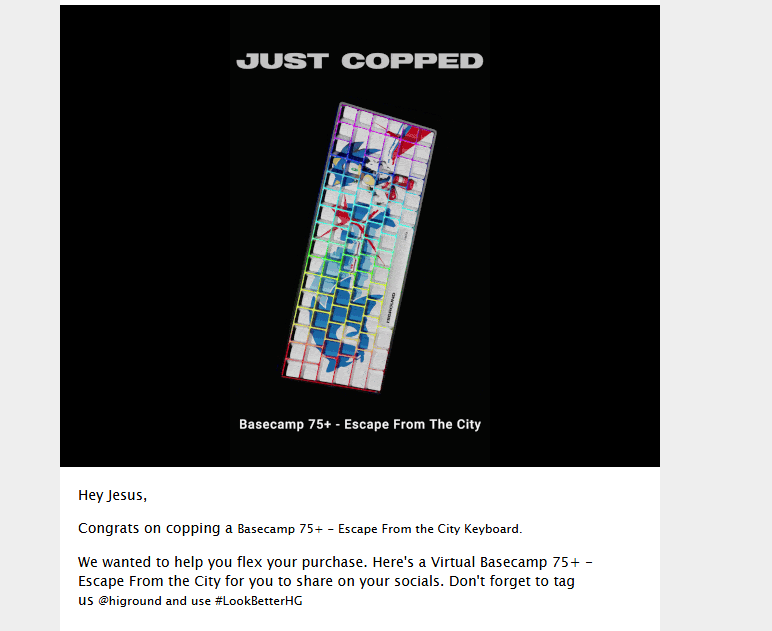 was able to purchase the sonic higround keyboard and the sa2 mousepad god is GOOD thank you <a href="/higround/">Higround</a>