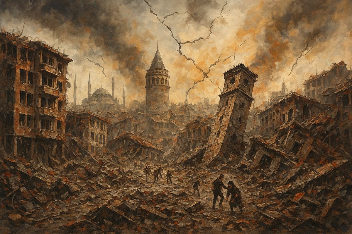 🔴 Tamda Krediden Sonra, The New York Times'tan İstanbul için felaket senaryosu:

 Süper deprem yaklaşıyor:

Marmara Denizi’nin derinlerinde korkutucu bir hareketlilik yaşanıyor.