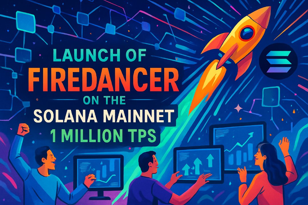 obverse001's tweet photo. 🚀 Exciting news for #Solana! The Firedancer client has officially launched on the mainnet, enhancing client diversity and resilience. This stride aligns with Solana's goal of achieving 1 million TPS! 🌐💪 #Crypto #Blockchain #Firedancer #JumpCrypto https://t.co/J99acYpNgC