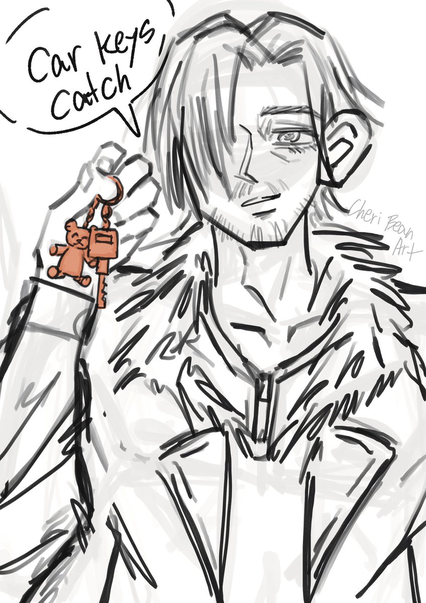cheribeanart's tweet photo. Leon being a diva as per usual https://t.co/fsTUZp68my