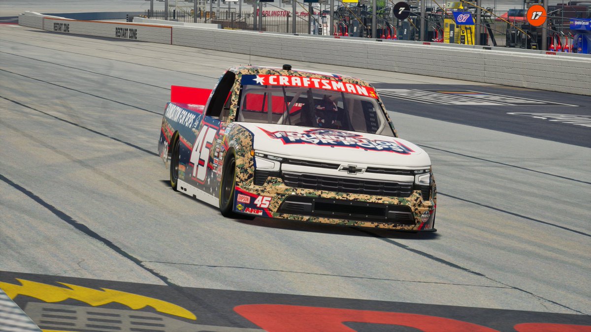 NASCAR 25 Game tweet media