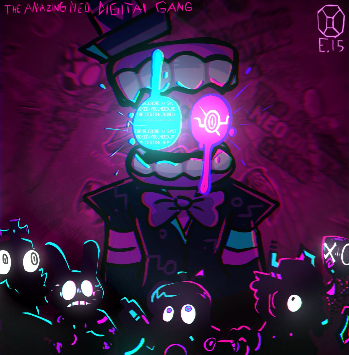 x.com/Ema15TheArtist…

Waiting for the next TADC ep 7, for now i made this

#fnfneo #TADC #Pomni #Jax #Ragatha #Kinger #Gangle  #Caine #glit