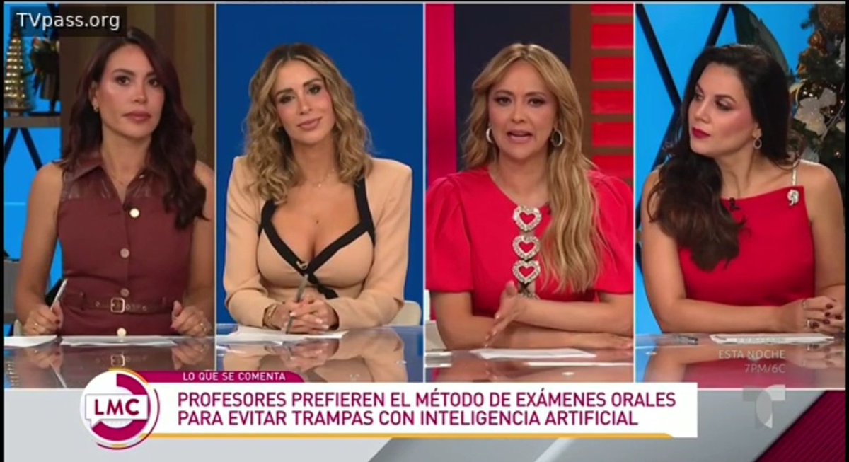 Q se preparen los estudiantes copiones 🤔 #Lamesacaliente  los profesores les realizarán  exámenes  orales para q no copien 😉 #CrisPorta12D 🤍🤎🤍🤎 #Teamporta 🥇👩🏼‍🍳🤍🍋