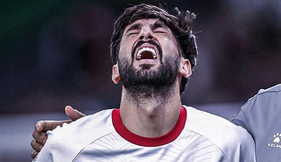 النعيمات يغيب عن الملاعب ما بين 4 إلى 7 أشهر بعد الاصابة بالرباط الصليبي #عاجل 