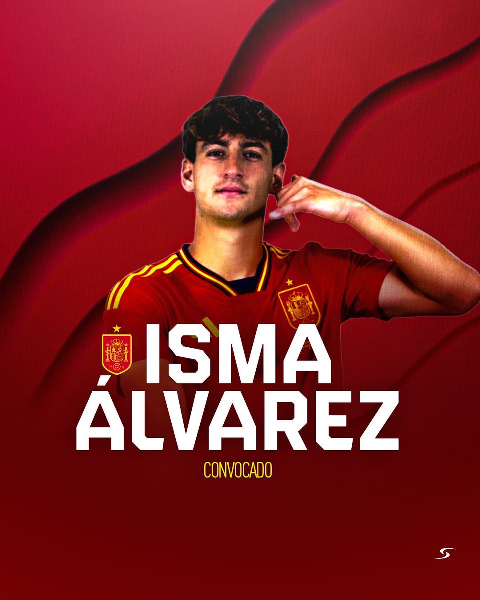 Simasportsoccer's tweet photo. ISMA ÁLVAREZ 🇪🇸

Ismael Álvarez entra en su primera convocatoria con la @SEFutbol sub-19 🌟

¡Enhorabuena @Ismaelalvarezz_!

Simasport Soccer https://t.co/C5zcoqUxUa